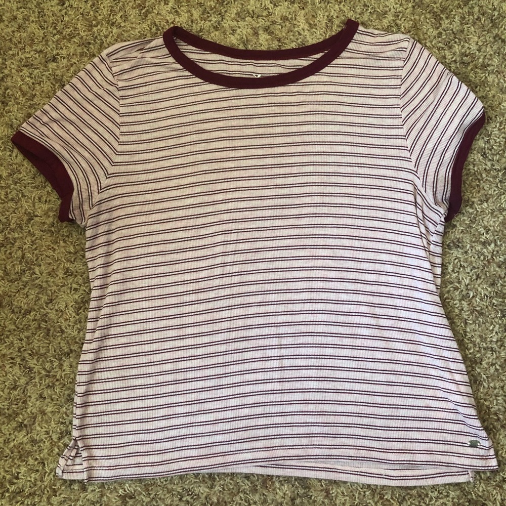 AEO soft and sexy striped tee shirt